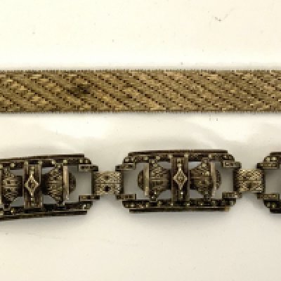 2 Sterling silver bracelets etc. (A)