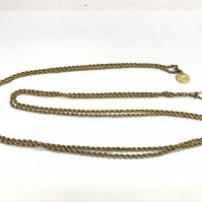 A 9ct rope chain. Approximately 73cm and 22.90g. Postage B