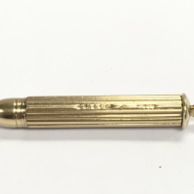 A 9ct Sampson and Morgan propelling pencil. 8.05g