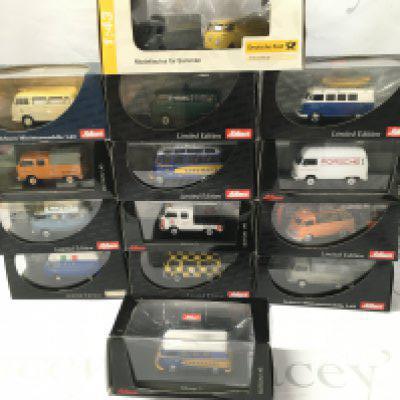 A Collection of Boxed Schuco Volkswagens All 1/43 Scale.