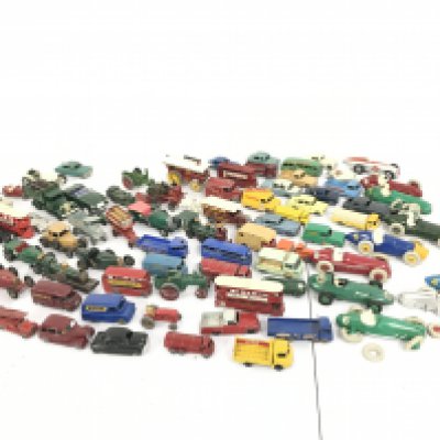 A Collection Of Playworn/Re Painted Diecast Including Matchbox And Dinky.