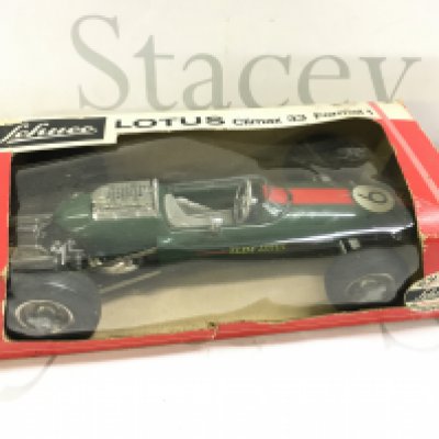 A Boxed Schuco Clockwork Lotus Formel 1 Car. No Key.