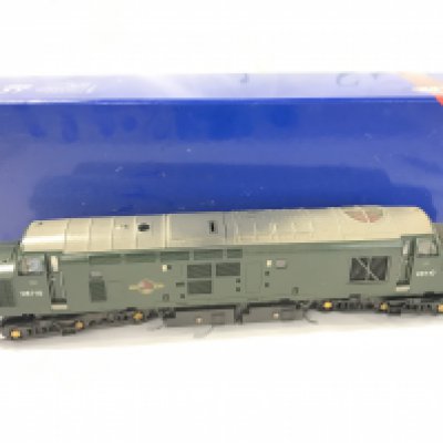 A Boxed Heljan 0 Gauge Class 37- BR Green Locomotive. #3700