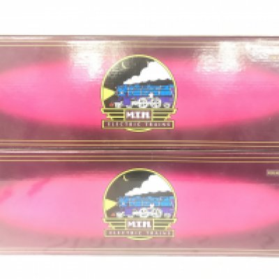 2 X Boxed M.T.H. 0 Gauge LMS Standard Passenger Cars. #20-60013-2 (2).