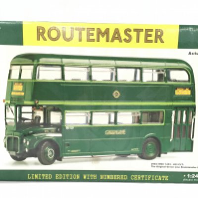 A Boxed Sun Star RMC 1453-453 CLT Green Routemaster Bus. 1/24 Scale. No certificate.