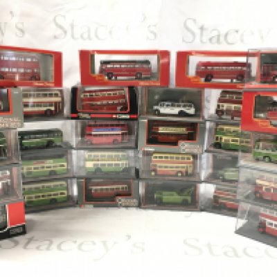 A Collection Of Boxed Original Omnibus Buses. All Midlands.