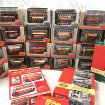A Collection Of Boxed Exclusive First Editions Buses Including Pre War London Transport.