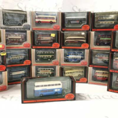 A Collection Of Boxed Exclusive First Editions Buses.