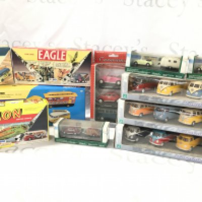 A Collection Of Various Diecast Volkswagen Vehicles Including Cararama And Corgi.