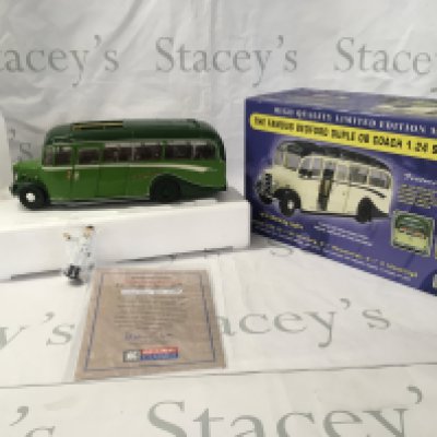 Boxed Original Classics Bedford Duple OB Coach. 1..24 scale. Limited edition 445 of 1000. CoA included. No reserve