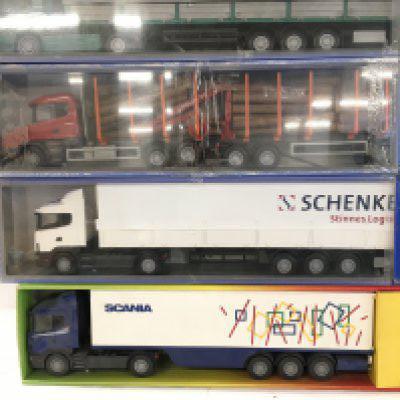 4 X Boxed Emek Trucks 1/25 Scale. (4).