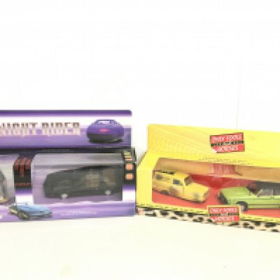 A Boxed Corgi Knight Rider Set #CC05601 And A Only Fools And Horses Set.
