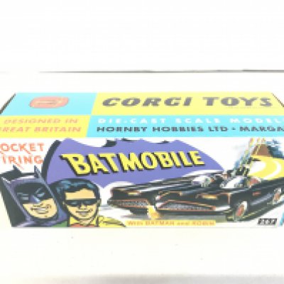 A Boxed Corgi Model Club Batmobile Gloss Finish Version. #267
