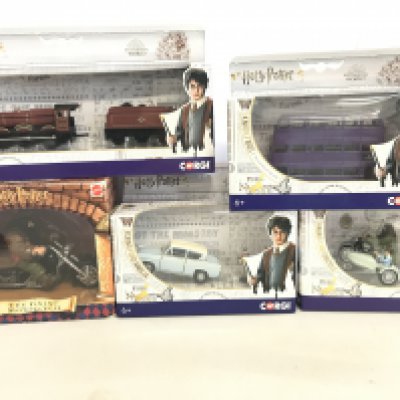 A Collection of Boxed Corgi Harry Potter Diecast.