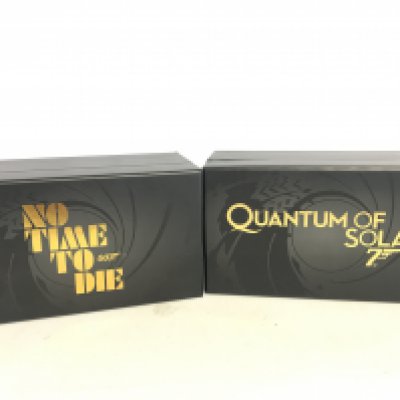 2 X Boxed Corgi James Bond Cars From No Time To Die And Quantum Of The Solace.