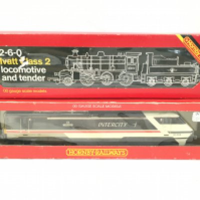 2 X Boxed Hornby 00 Gauge Locomotives. BR Bo-Bo Electric Class 91 Intercity #R.585 And A 2-6-0 Ivatt Class 2 Locomotive #R.857. No Reserve.
