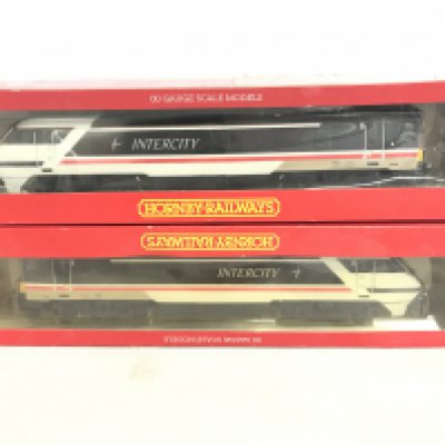 2 X Boxed Hornby 00 Gauge Locomotives Both BR Class 91 Electric Locomotives #R.240.