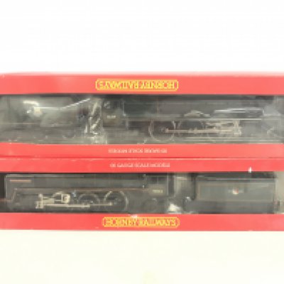 2 X Boxed Hornby 00 Gauge Locomotives. Including A BR 4-6-2 Loco Princess Class #R.196 And R.329 Br Green.