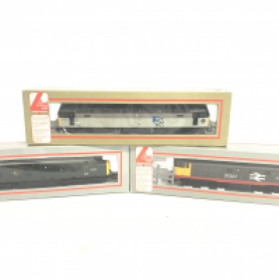 3 Boxed Lima 00 Gauge Diesel Locomotives.
