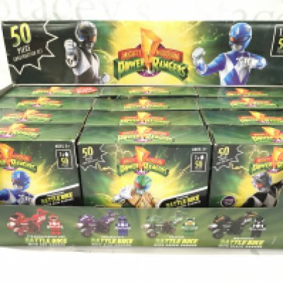 A Trade Box Containing Mighty Morphing Power Rangers Construction Sets. No Reserve.