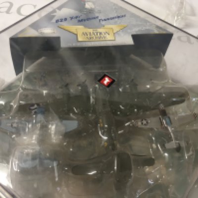 A corgi Aviation Archive featuring 49506 B29..Mustang..Thunderbolt. In presentation case. No reserve