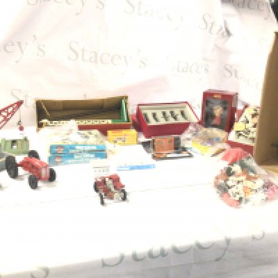 A mixed collection of toys and models by Britains..Hornby..Crescent etc.