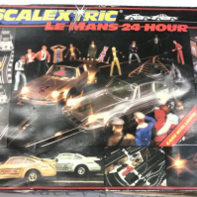 A Boxed Scalextric Le Mans Set. No Reserve.