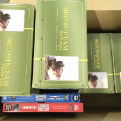A Collection of British Steam Railways DVDs. No Reserve.