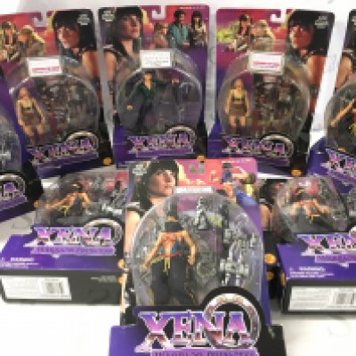 A Collection Of Boxed Toy Biz Xenia Warrior Princess Figures. No Reserve.