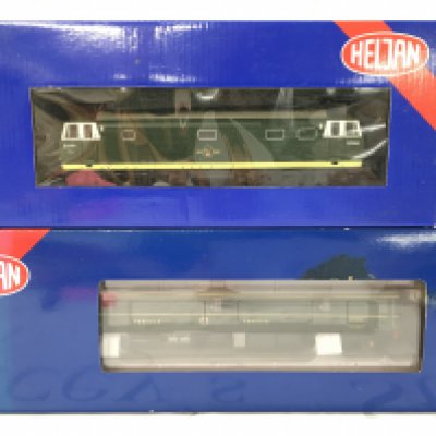 A Boxed Heljan 00 Gauge British Rail Class 35 And A Class 128 Dpu.
