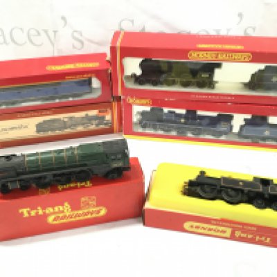 6 X Boxed 00 Gauge Hornby/Tri-Ang Locomotives.
