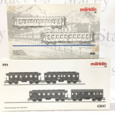 2 X Boxed Marklin H0 Sets. #s 4261 And 43047.