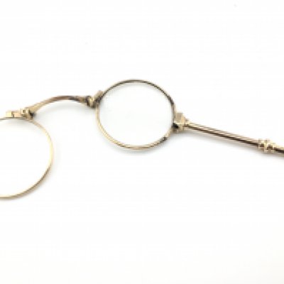 Antique gold plated Lorgnette. Postage B