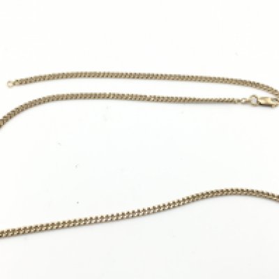 A 9ct gold chain 14.82g and 54cm long.
