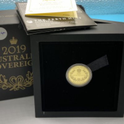 2019 Australian Sovereign Perth Mint. (A)