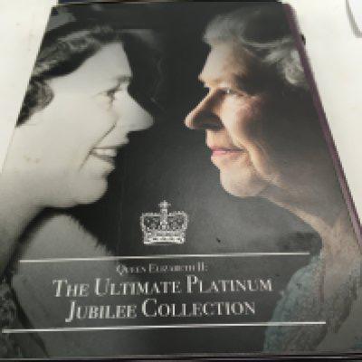 Two coin sets including 9 ct coins Queen Elizabeth jubilee collection and nine decades..