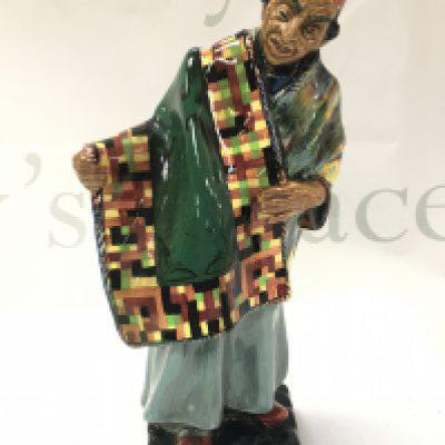 A Royal Doulton porcelain figure, Carpet Seller . 23cm tall NO RESERVE