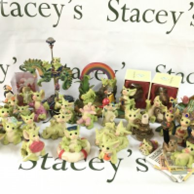 A Large Collection of Pocket Dragons figures , this lot cannot be posted