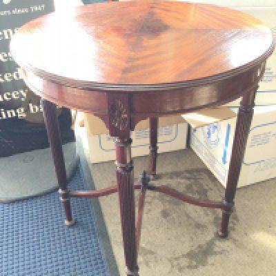 A Mahogany Occasional Table. Approx Height 72cm.