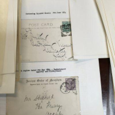 A Collection of postal history.