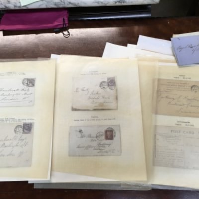 A Collection of postal history.