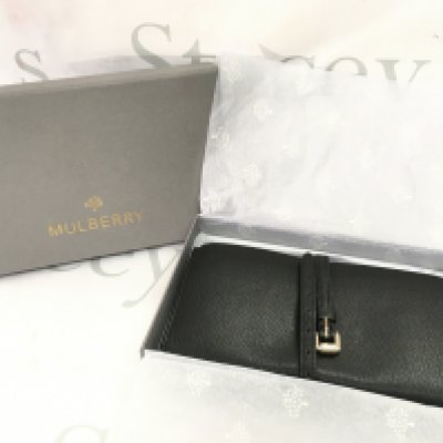 A boxed as new Mulberry jewellery roll. Postage category B