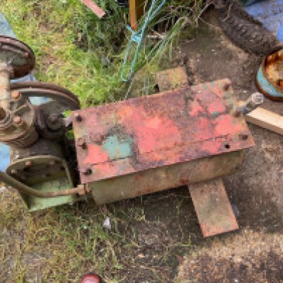 A Small Stationary engine water/air pump accessory SOLD IN SITU we have a dedicated viewing day on Saturday 12th April between 10am - 2pm via appointment, please contact the office for additional address information.