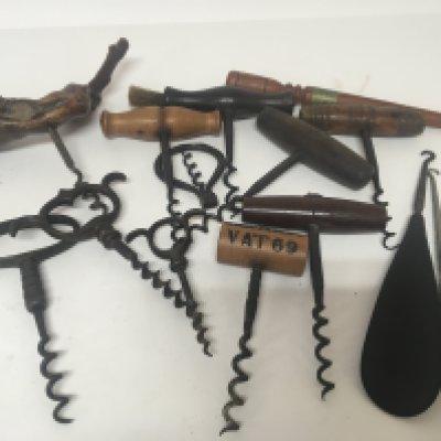 A collection of Vintage and antique corkscrews. NO RESERVE