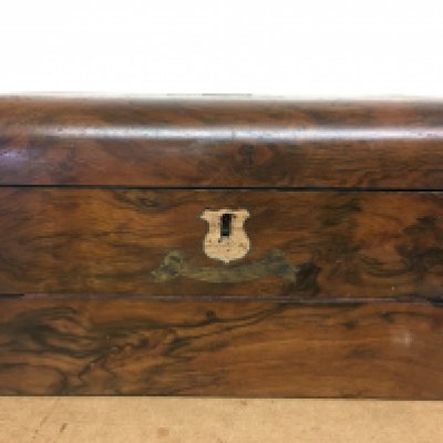 A Victorian writing box , dimensions 23x30x17cm. Postage category C