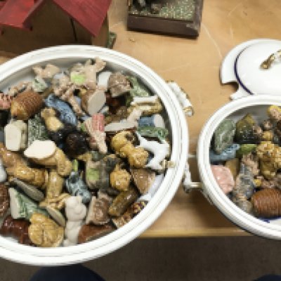 A collection of wade whimsies. Postage D