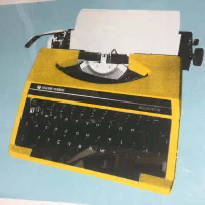 A framed Limited edition print Every day P Clark . NO RESERVE