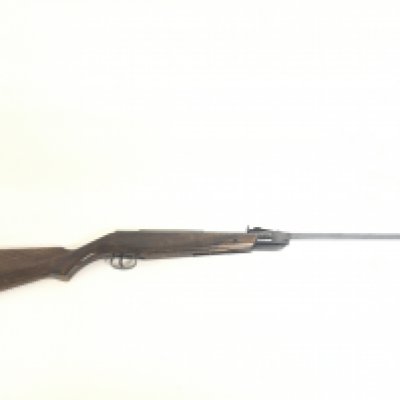 A Falcon Webley & Scott Air rifle, 0.22 calibre. 105cm long.