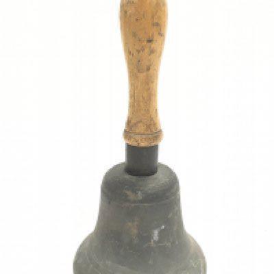 A WW2 ARP hand bell. Postage category C