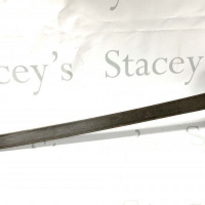 A British 1845 pattern Naval boarding cutlass. (D)